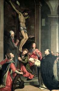 San Tomás en oración de Santi di Tito